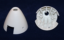 Reisenauer Spinner Kappe 38mm - weiß