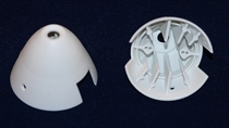 Reisenauer Spinner Kappe 42mm - weiß