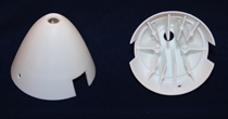 Reisenauer Spinner Kappe 54,5mm - weiß