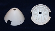 Reisenauer Spinner Kappe 54,5mm - weiß - Scale